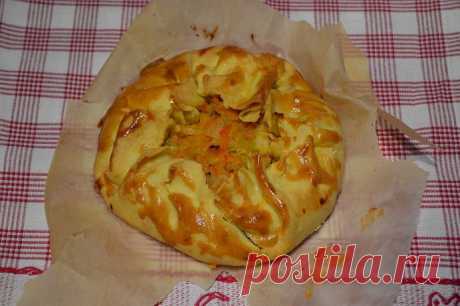 Галета с капустной начинкой..