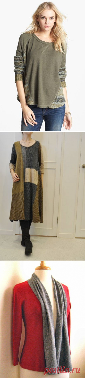 Рукоделие - полезные и уютные переделки из трикотажа