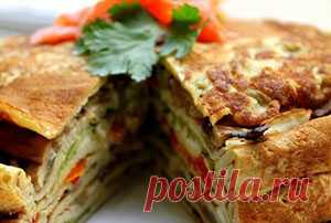 Вкусные блинные торты с разными начинками