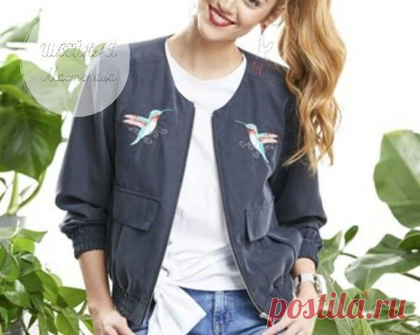 Женская куртка бомбер (блузон)

Размеры выкройки:
34-46 европейские