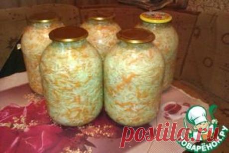 Капуста солёная под крышку - кулинарный рецепт
