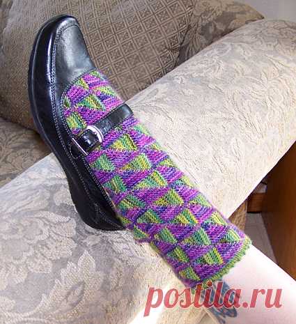 Поузи носки - Весна 2008 - Knitty