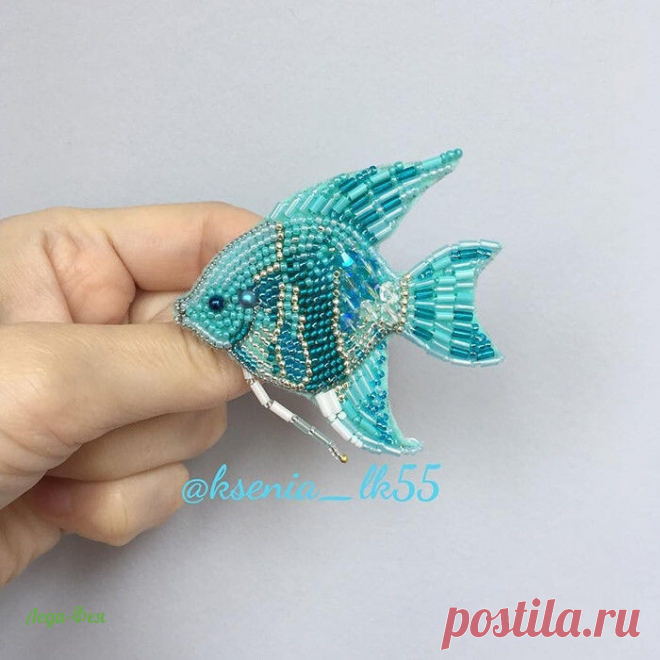 Какие замечательные брошки - рыбки - Своими руками! - медиаплатформа МирТесен