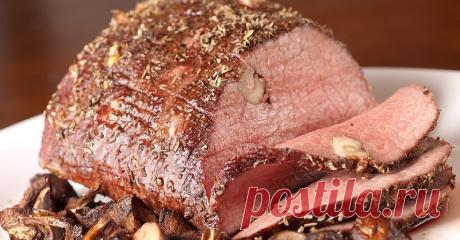 Говядина в рукаве