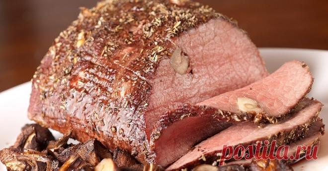 Говядина в рукаве