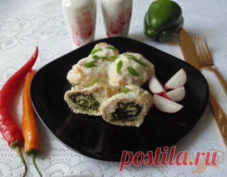 Фаршированная куриная грудка