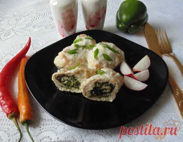 Фаршированная куриная грудка