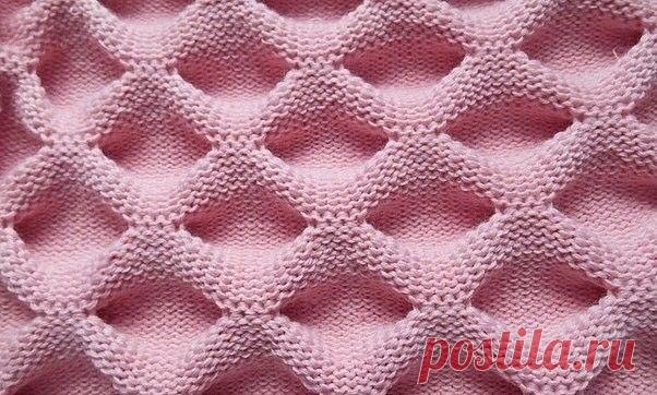 Узор спицами 