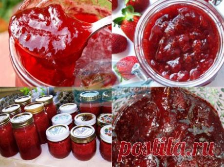 Густое варенье из клубники на зиму: пошаговые рецепты с фото