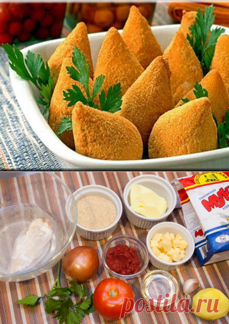 Пирожки кошинья (Coxinha) — это популярное бразильское блюдо — Вкусные рецепты