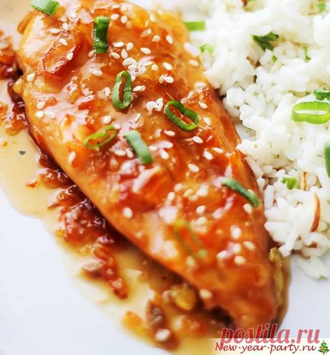 Курица с апельсинами, проверенный фото-рецепт по шагам