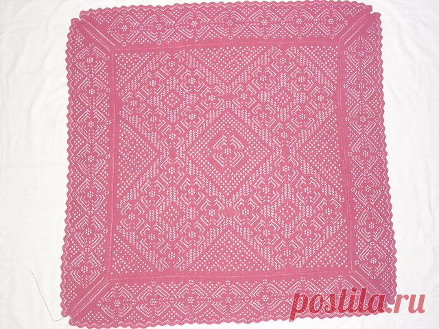 Ravelry: Scheherazade’s Sky Orenburg Square Shawl pattern by Yakysheva Anna