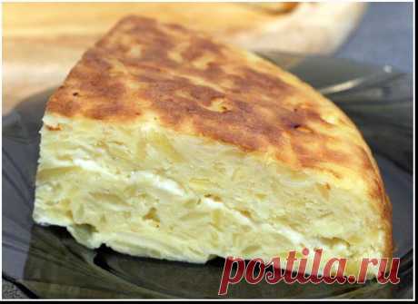 Картофельная запеканка со сметаной и сыром