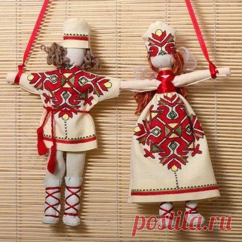 КУКЛA-ОБЕРЕГ " Неразлучники" / Мир игрушки / Разнообразные игрушки ручной работы