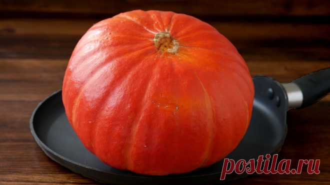 Каждую неделю жарю огромную сковороду тыквы и все равно мало. Показываю, как готовлю + 3 варианта подачи. | Кухня без границ Елены Танько | Яндекс Дзен