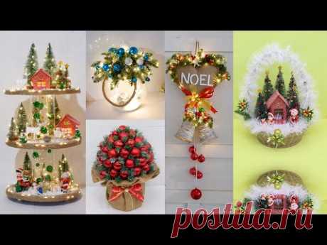 10 Jute craft Christmas decorations ideas 2022