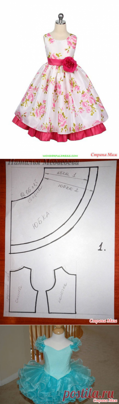 Продолжаем моделировать детские платья. - Страна Мам