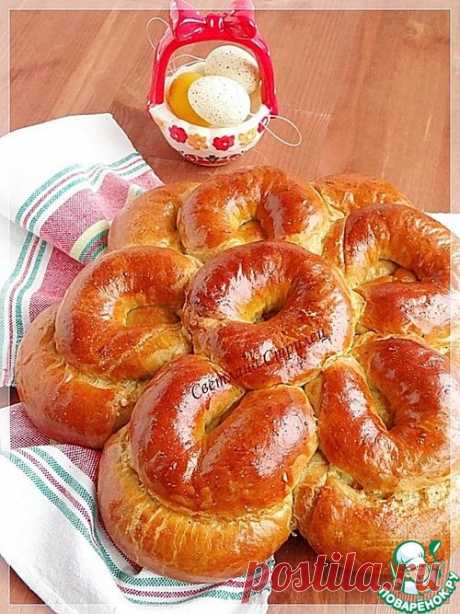 Слоеная миндальная сдоба - кулинарный рецепт