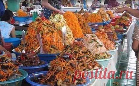 Салаты по-корейски