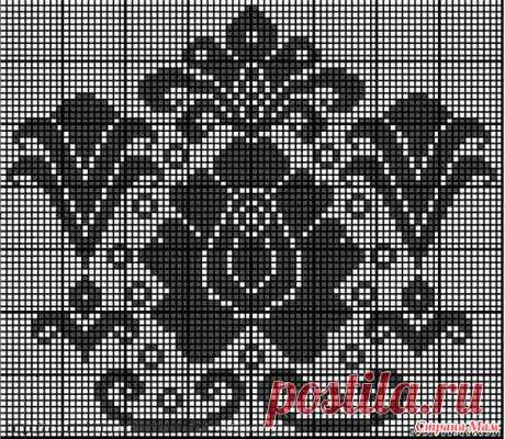 Филейное платье по мотивам сарафана «Розы» | Handmade24