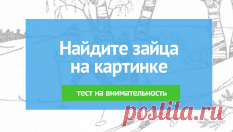 Найдите зайца на картинке с лыжниками