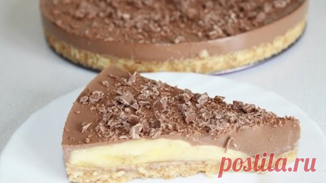 Торт без выпечки за 15 минут. Вкусно,просто и быстро!