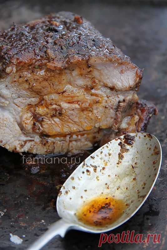 Вкусная свинина запеченная со специями