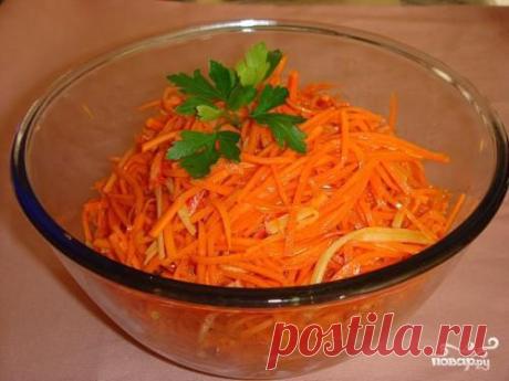 Морковь по-корейски (Корейская морковка) - пошаговый кулинарный рецепт на Повар.ру