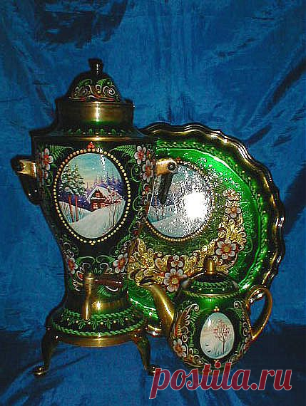 Самовары - загляденье.