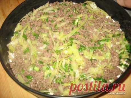 Супер нежный пирог с капустой и мясом / Интересное в IT