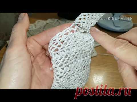 Перчатки крючком. МК