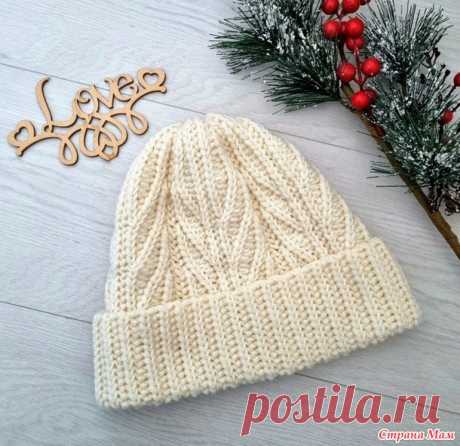 Шапки "Feathers hat ". Крючок. - Вязание - Страна Мам