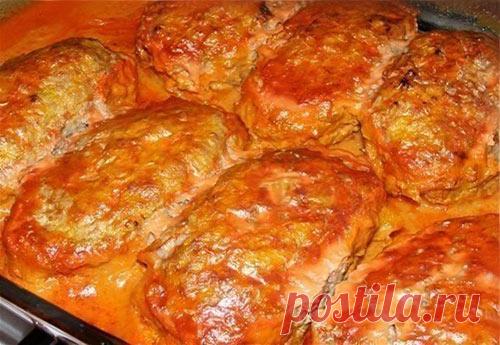 Ленивые голубцы (в котлетах) |