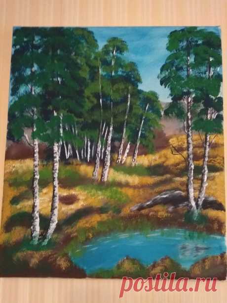 Березы, работа Рашкована Александра