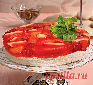 Фруктово- йогуртовое желе, десерт. Пошаговый рецепт с фото на Gastronom.ru