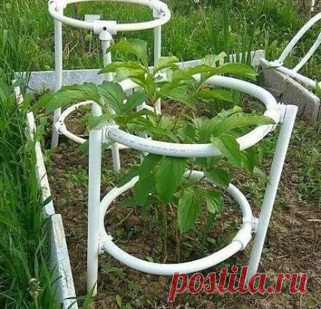 ​Идеи использования ПВХ труб на дачном участке