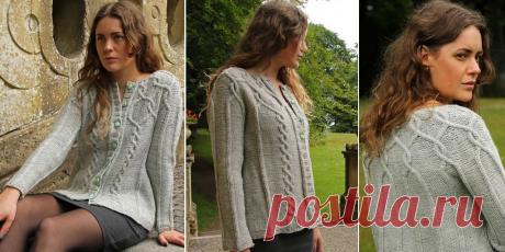 Вязаные кардиганы и пальто, модели и схемы - Вяжи.ру - модели 4