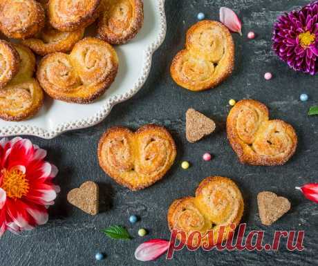 Рецепт творожного печенья "Cердечки"