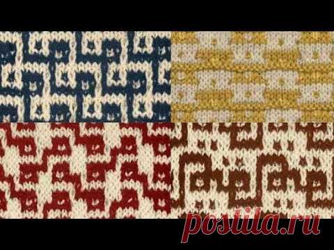 Узоры спицами -  Knitting pattern