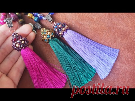 Шапочка для кисти/ Бисероплетение/ Мастер класс