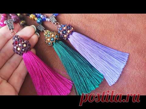 Шапочка для кисти/ Бисероплетение/ Мастер класс