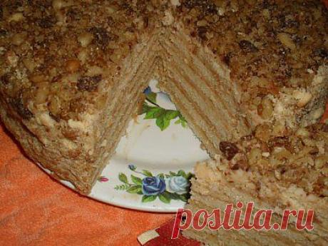 Медовик. Проще приготовления просто не бывает! :))) Мне очень нравится этот рецепт! Вкусно,быстро и очень просто.Всем советую!