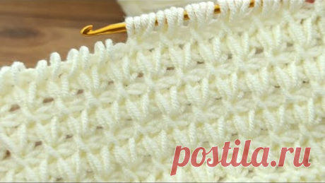 Wonderful💯👌Tunisian crochet baby blanket pattern online tutorial for beginners