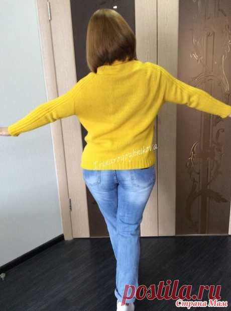 Свитер-авантюра по МК Ольги Кондратьевой. - Вязание - Страна Мам