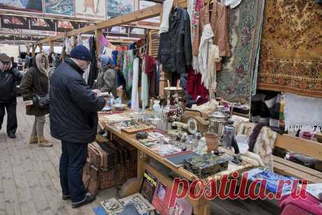 Прогулка по блошиному рынку в Москве