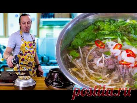 Мой любимый суп, который я ем каждую неделю. Первое и второе Фо бо.
