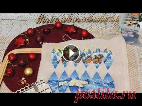 Новогодние игрушки. Шарики по схеме от RinkaZee. Вышивка крестиком Нежные, добрые, красивые игрушки. •Канва 18 каунта, •Нитки СХС, •Вышивка в 2 нити...