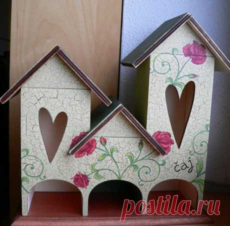 ЧАЙНЫЕ ДОМИКИ ИЗ ФАНЕРЫ