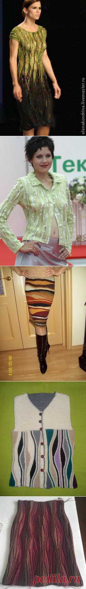 Модели в технике укороченных рядов(свинг).