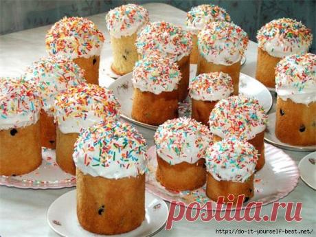 Кулич быстрого приготовления